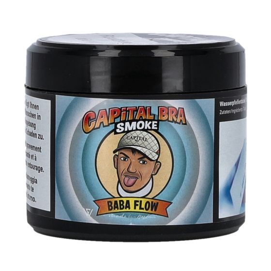 BABA FLOW Capital Bra Smoke