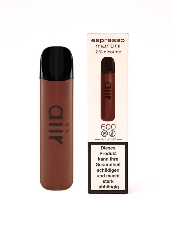 Evapify Aiir 600 - Espresso Martini Puffs Boutique Chicha - Chicha, Tabac et Accessoires 2%