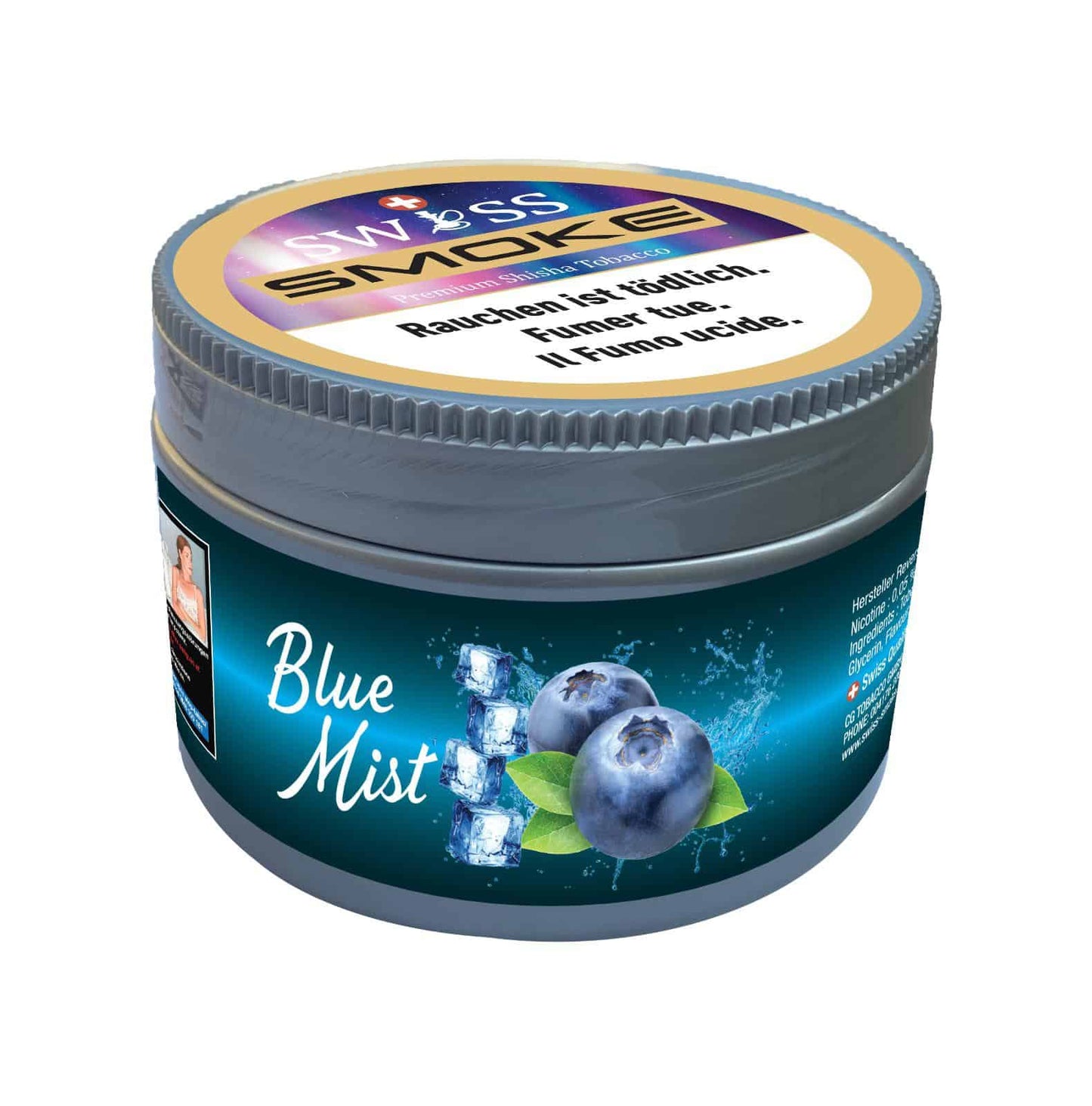 SWISS SMOKE - BLUE MIST Tabac Swiss Smoke