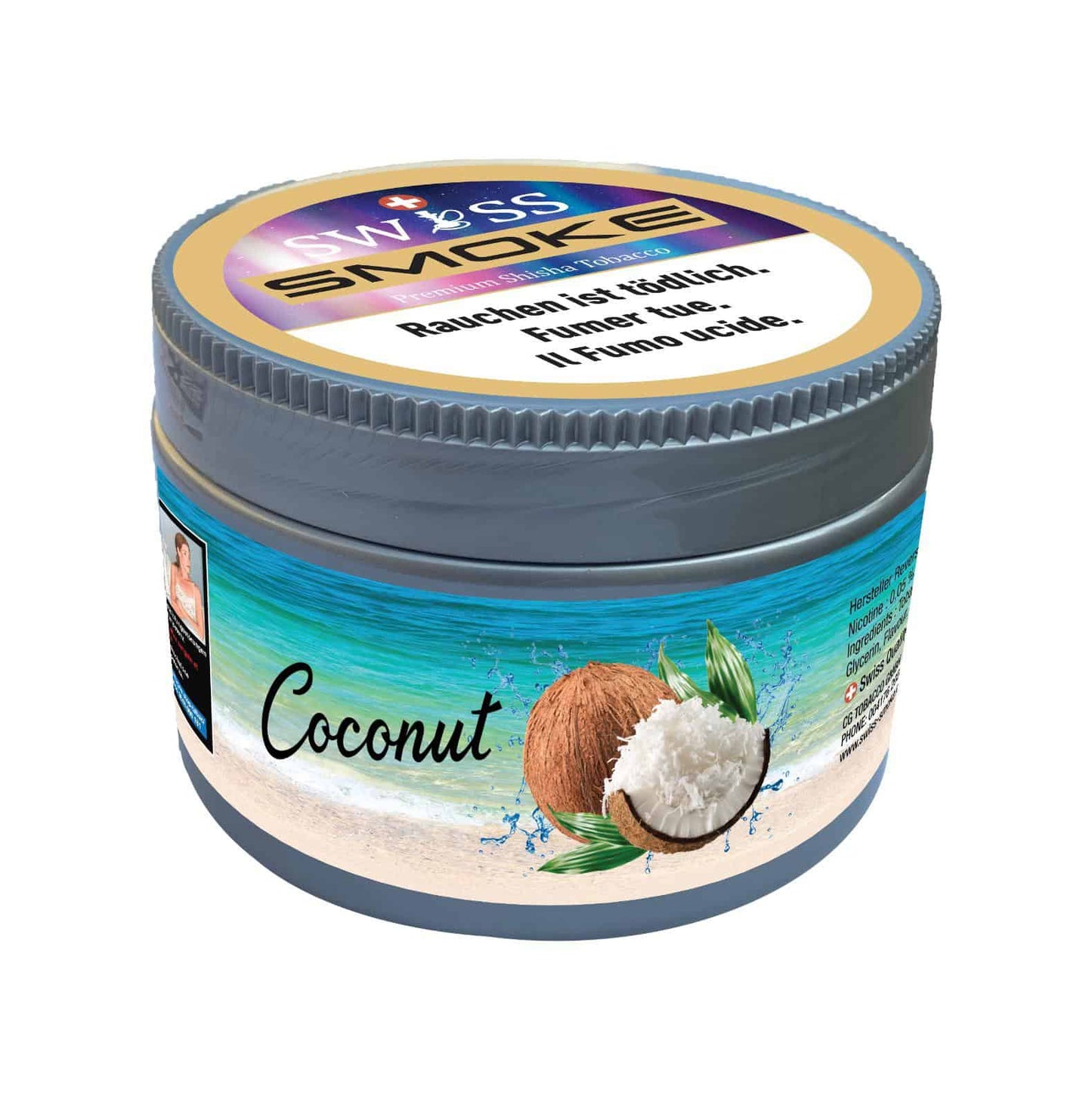SWISS SMOKE - COCONUT Tabac Swiss Smoke