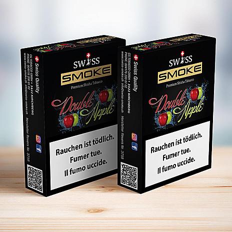 SWISS SMOKE - DOUBLE APPLE Tabac Swiss Smoke 50gr