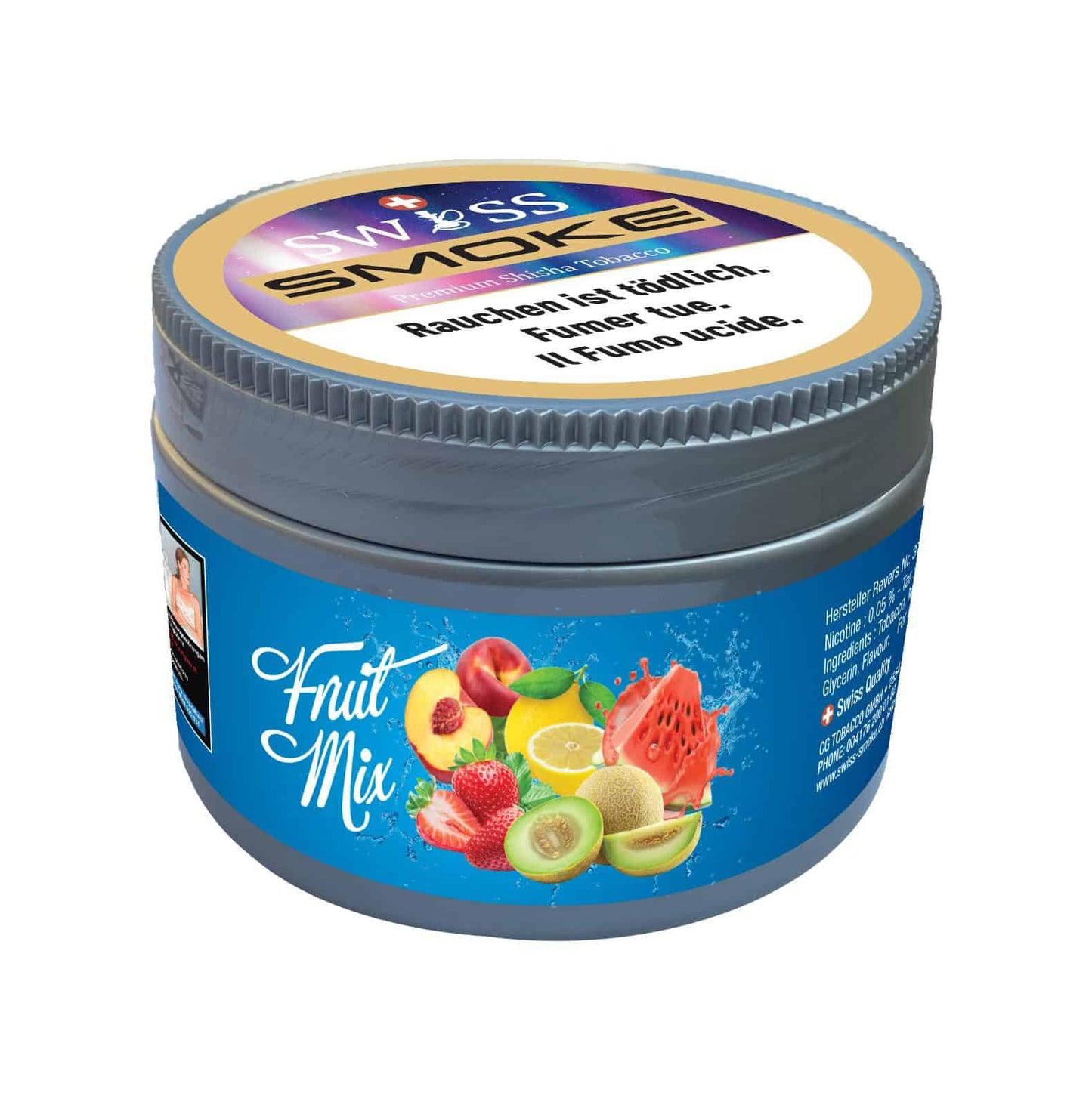 SWISS SMOKE - FRUIT MIX Tabac Swiss Smoke 200gr