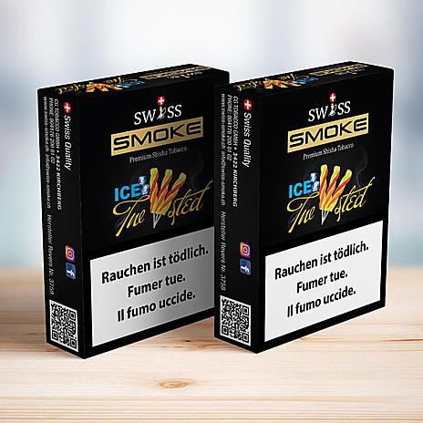 SWISS SMOKE - ICE TWISTED Tabac Swiss Smoke 50gr