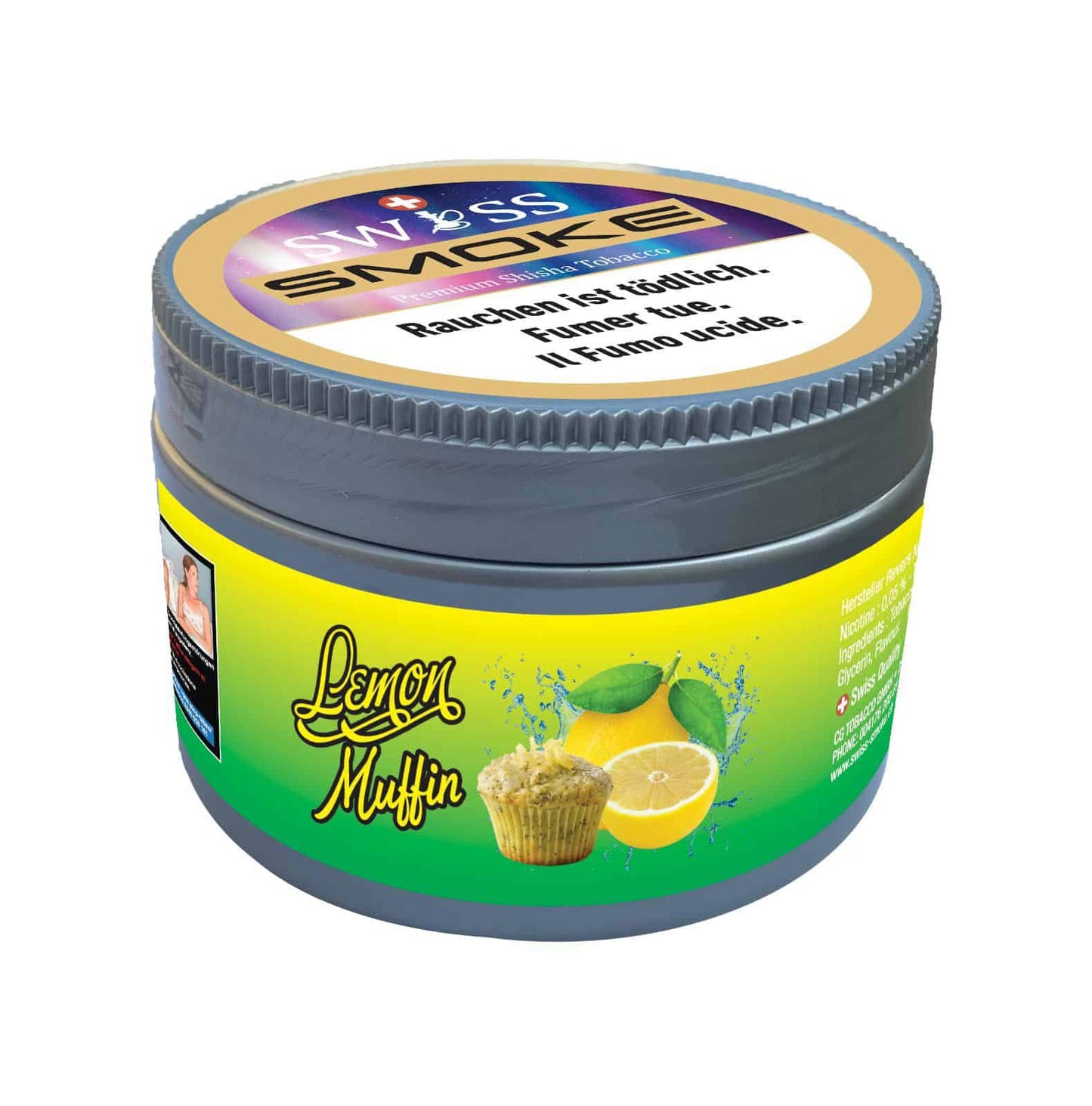 SWISS SMOKE - LEMON MUFFIN Tabac Swiss Smoke