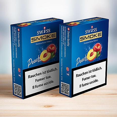 SWISS SMOKE - PEACH Tabac Swiss Smoke 50gr