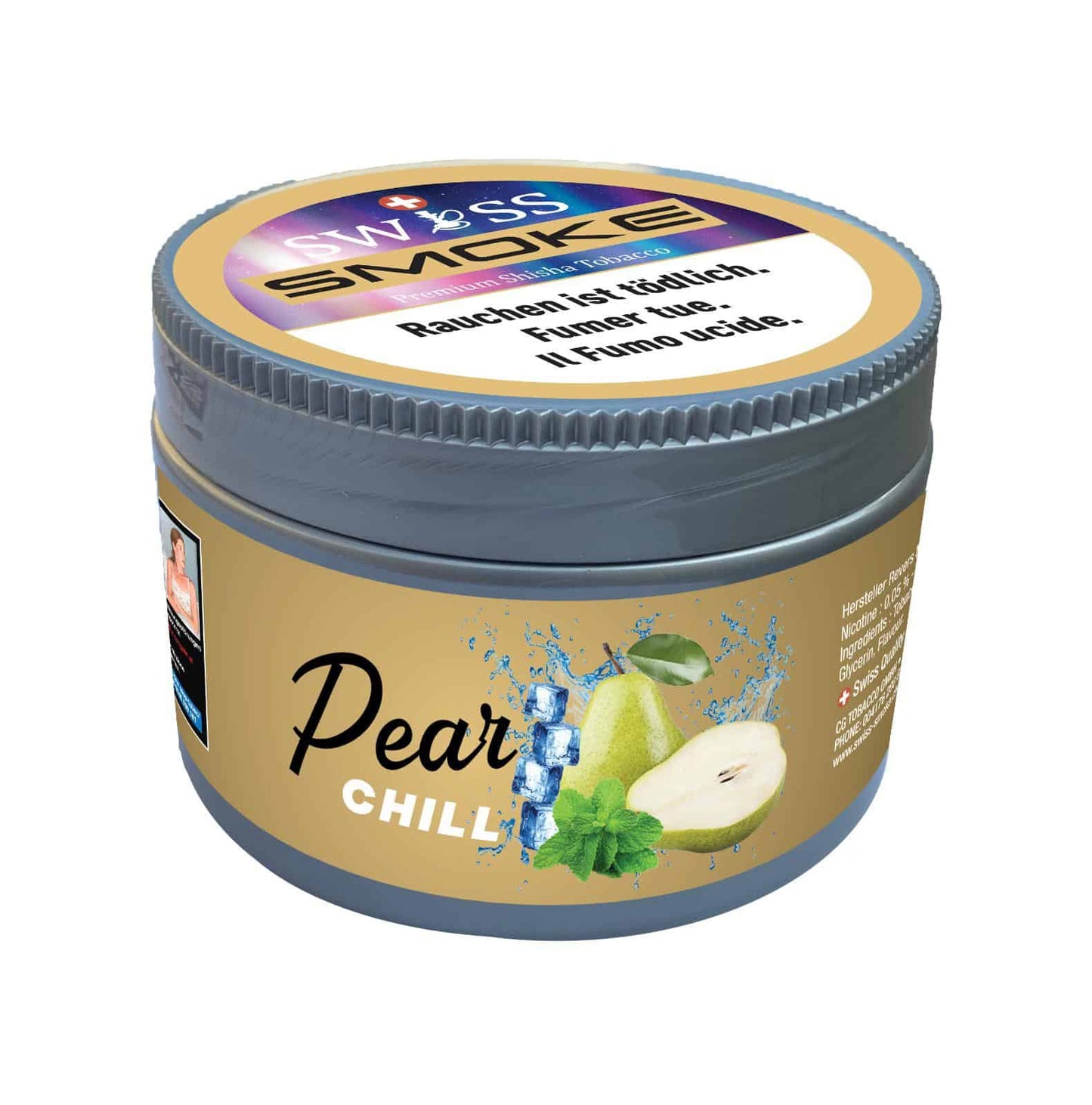 SWISS SMOKE - PEAR CHILL Tabac Swiss Smoke