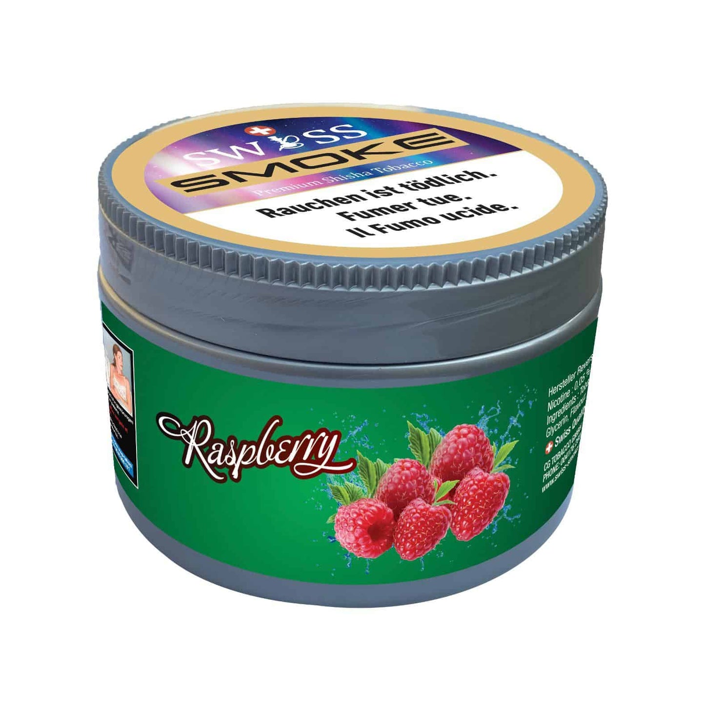 SWISS SMOKE - RASPBERRY Tabac Swiss Smoke