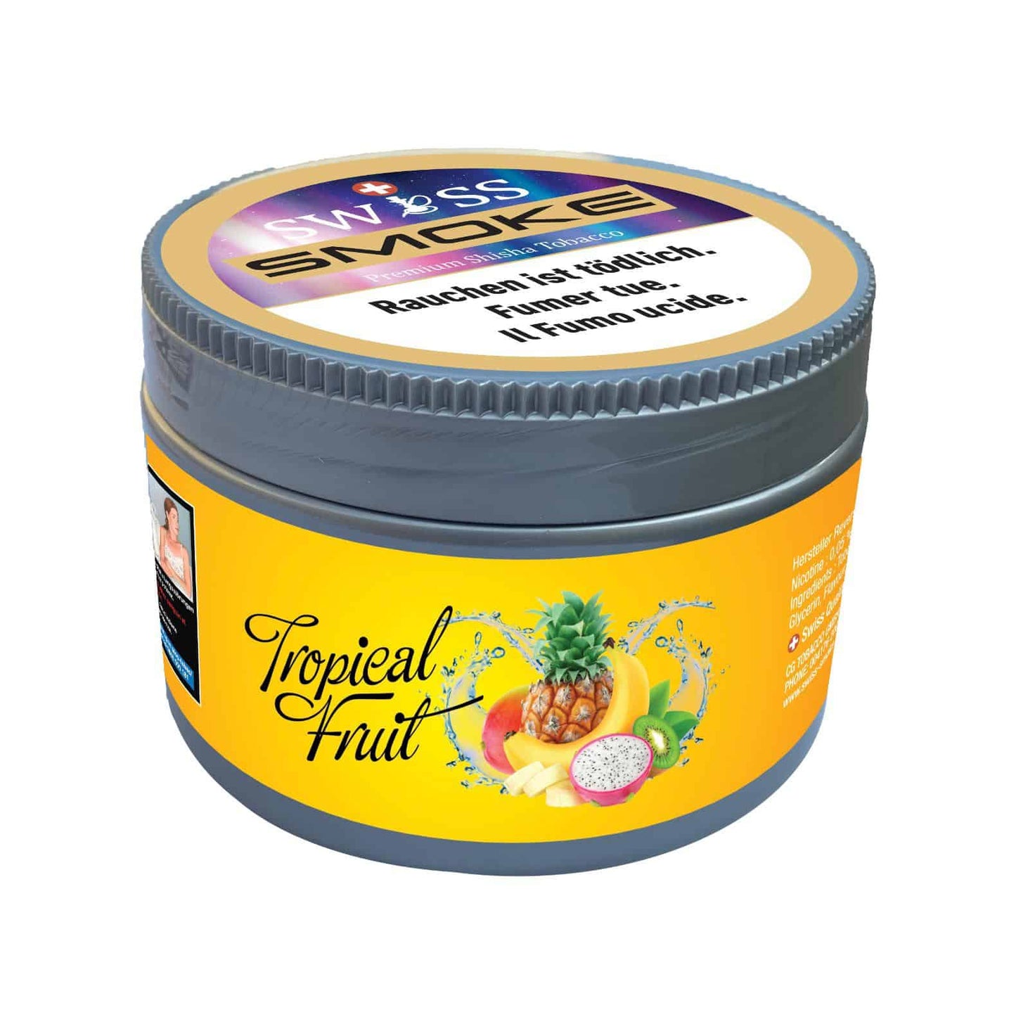 SWISS SMOKE - TROPICAL FRUIT Tabac Swiss Smoke 200gr