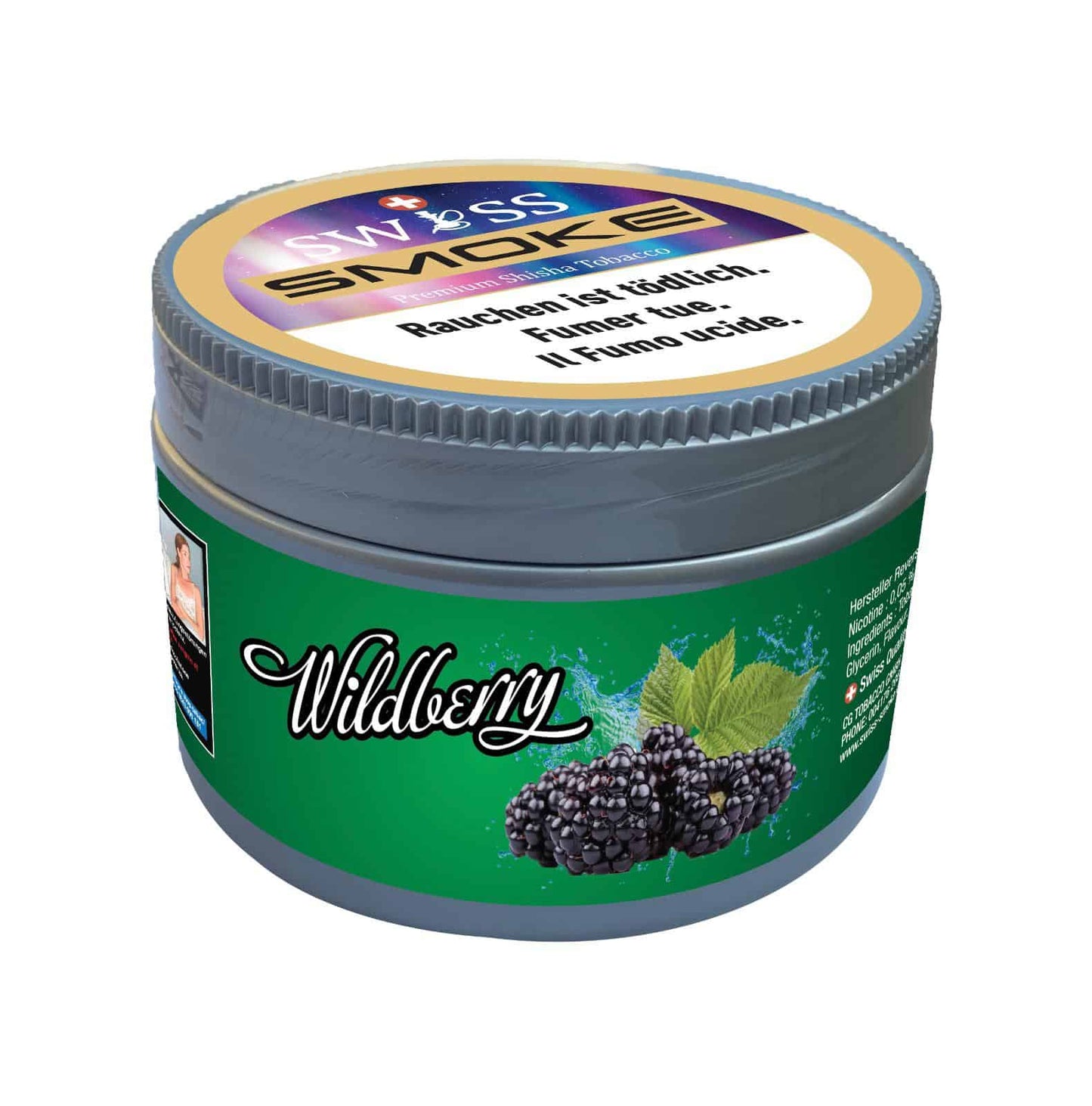 SWISS SMOKE - WILDBERRY Tabac Swiss Smoke