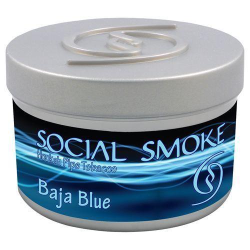 BAJA BLUE Tabac Social Smoke 