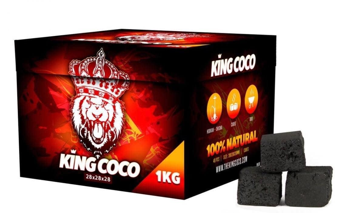 CHARBONS KING COCO C28 1KG Charbon KING COCO 