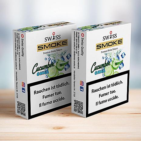 SWISS SMOKE - CUCUMBER CHILL Tabac Swiss Smoke 50gr 