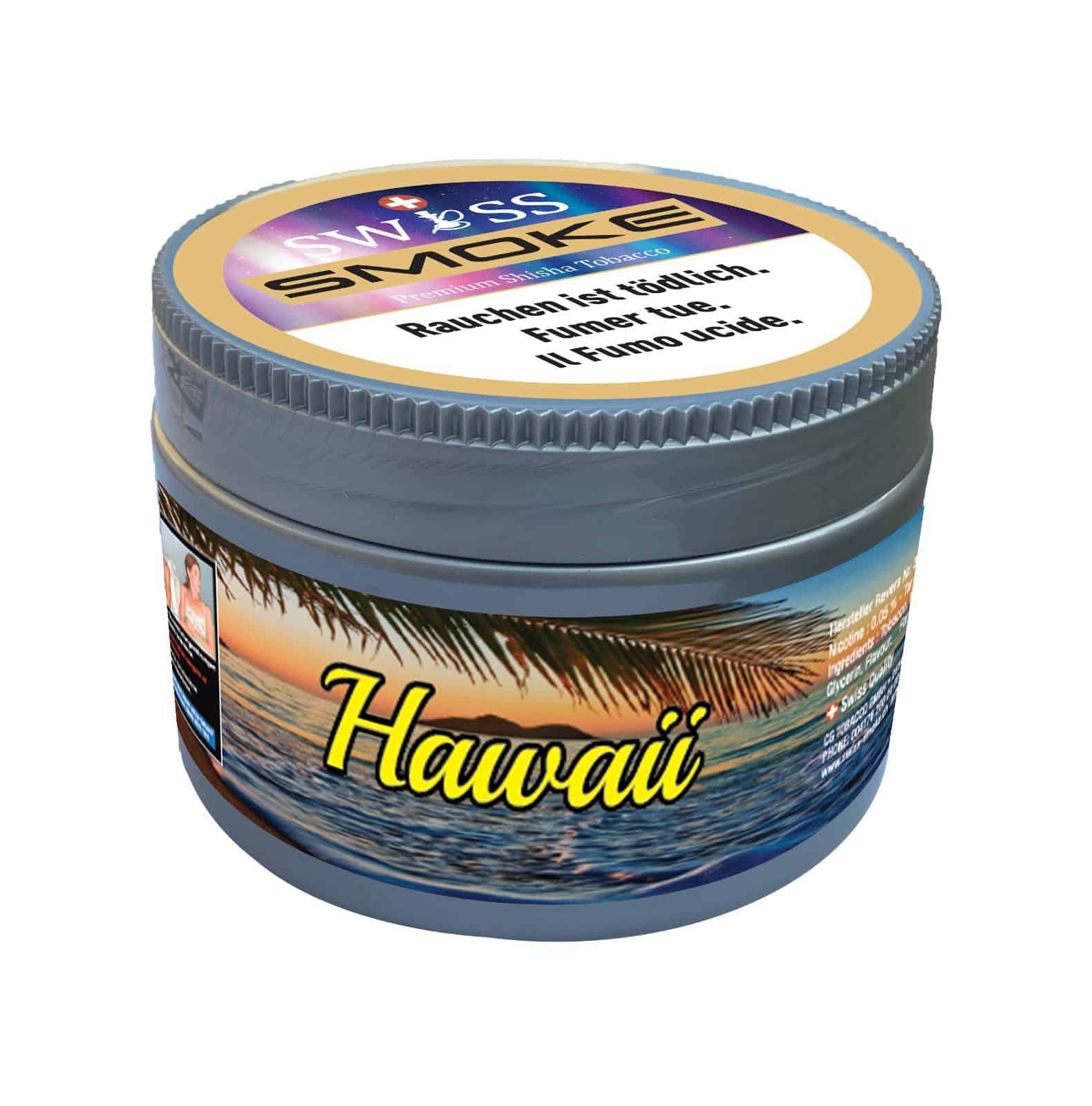 SWISS SMOKE - HAWAII Tabac Swiss Smoke 200gr 