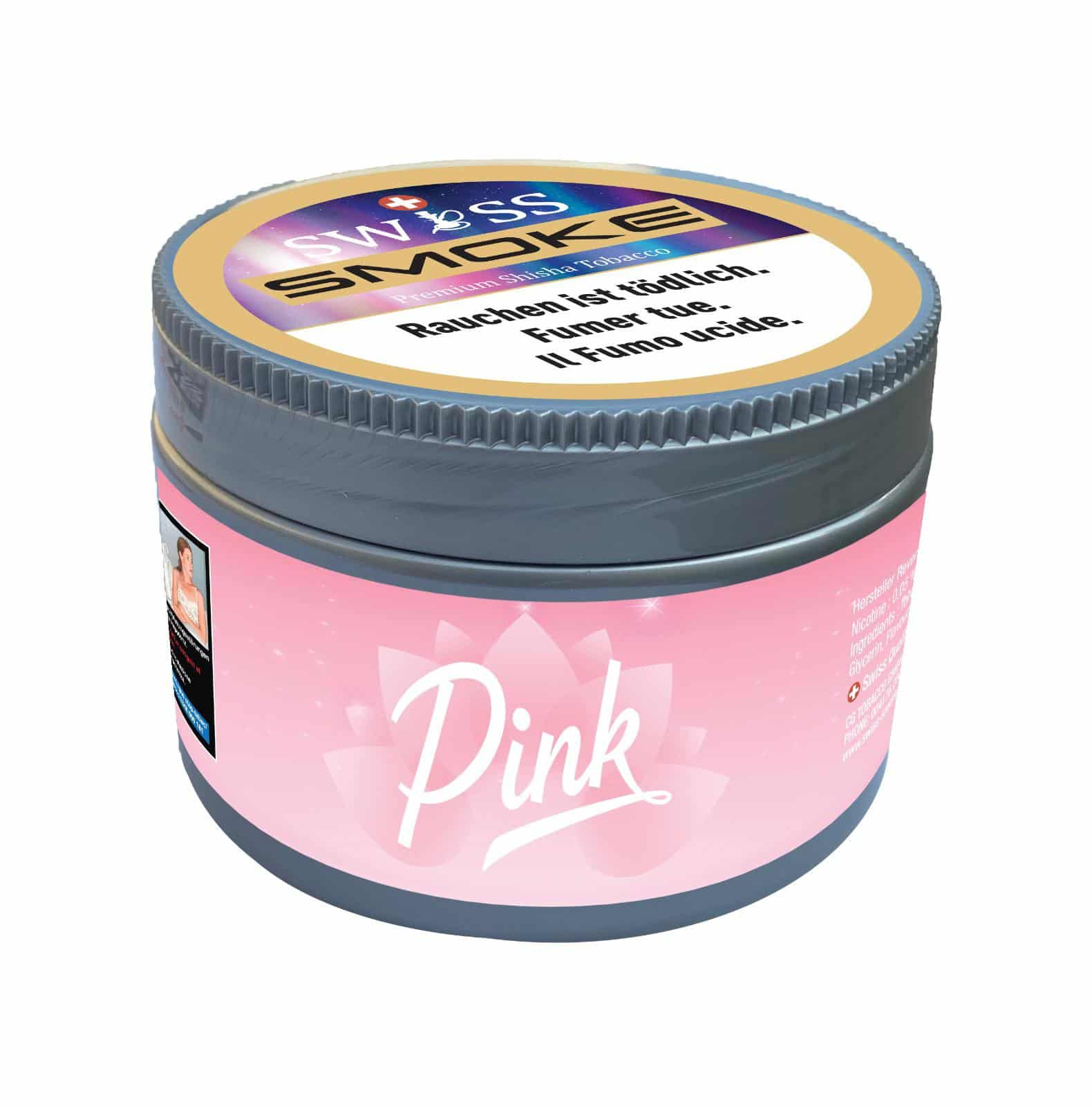 SWISS SMOKE - PINK Tabac Swiss Smoke 