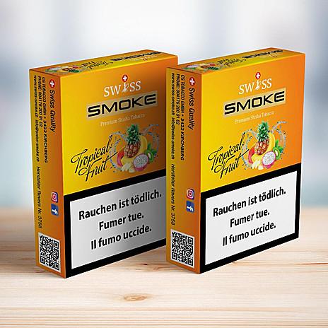 SWISS SMOKE - TROPICAL FRUIT Tabac Swiss Smoke 50gr 