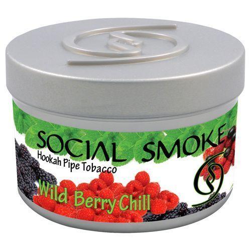 WILD BERRY CHILL Tabac Social Smoke 